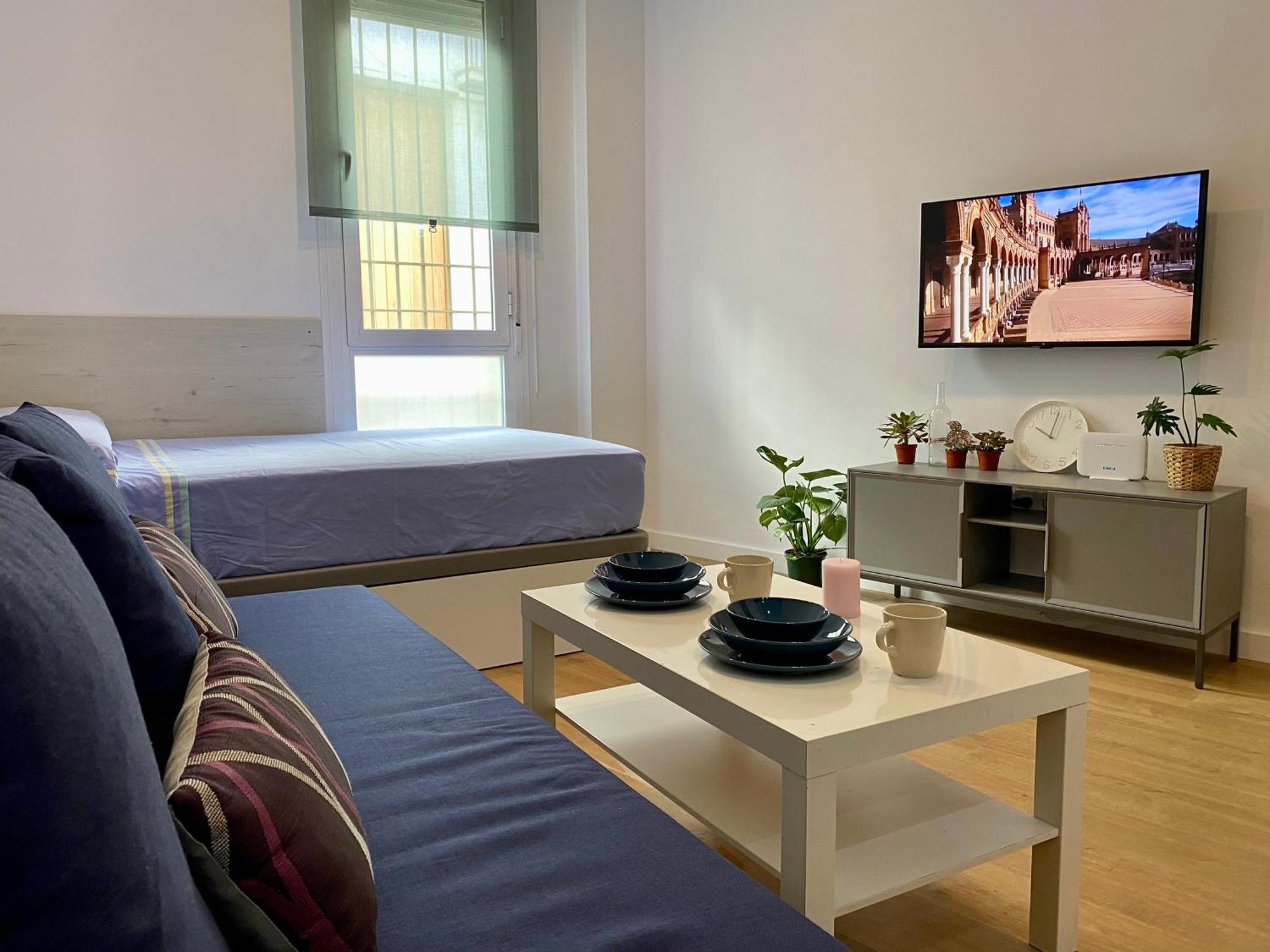 Moderno Estudio Junto Al Rio Sevilla Eksteriør bilde